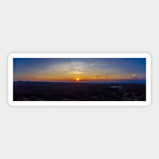 Panoramic Sunset Sticker